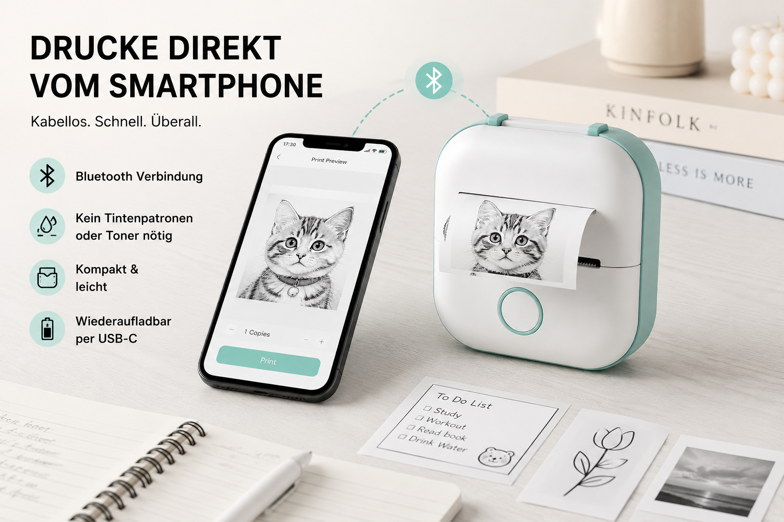Scout Print™ – Wireless Pocket Printer