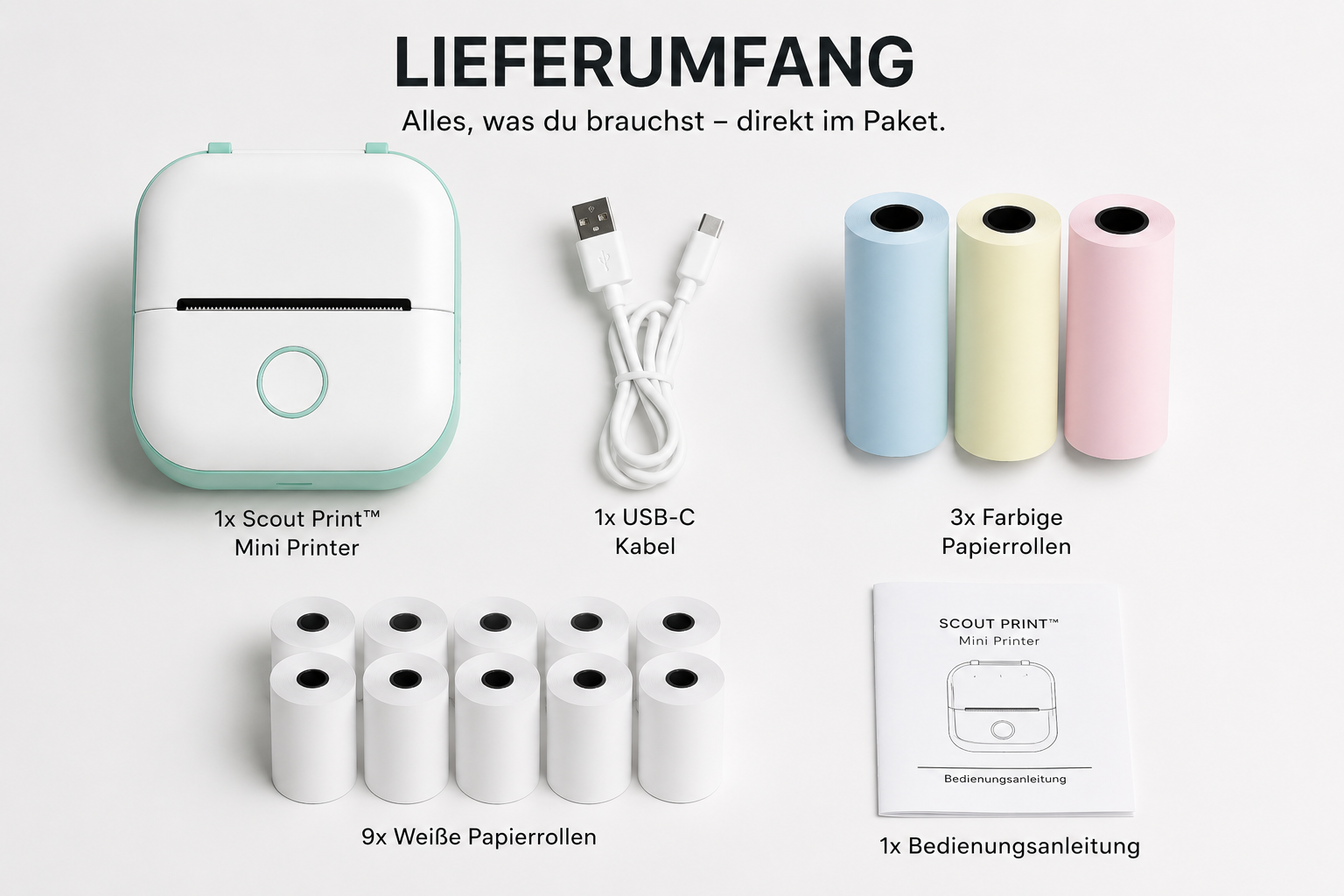 Scout Print™ – Wireless Pocket Printer