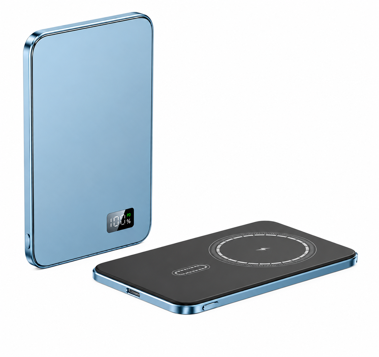 Magnetische 10000mAh Powerbank für iPhone & Wireless Charging